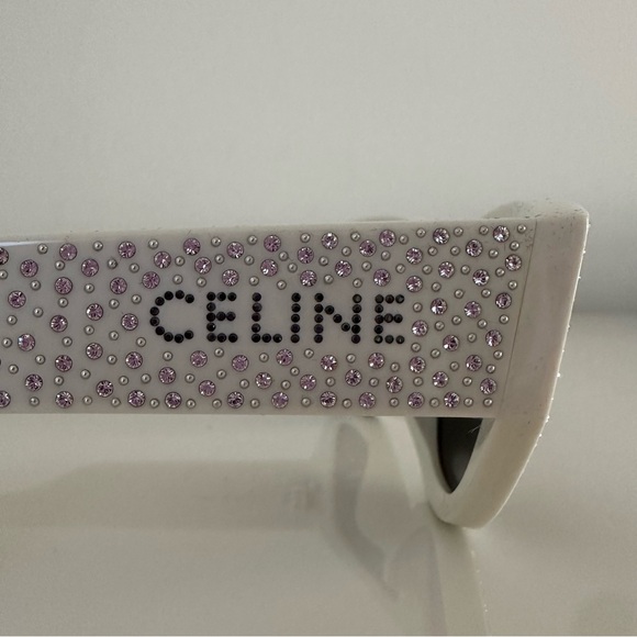 Celine Animation 55mm Gradient Cat Eye Sunglasses - Picture 7 of 9